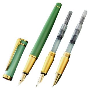 英雄牌钢笔三笔头套装书写美工弯尖细尖练字男士高档官方旗舰女生复古签名三四年级小学生专用礼物送礼定制