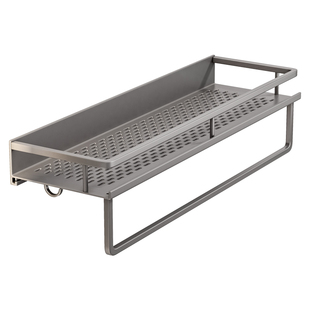 卫生间置物架免打孔壁挂架子收纳架墙上卫浴厕所洗手间浴室洗漱台