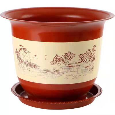 上市加厚树脂树脂超大特大花盆大号种树果树盆景花盆耐用花盆清仓