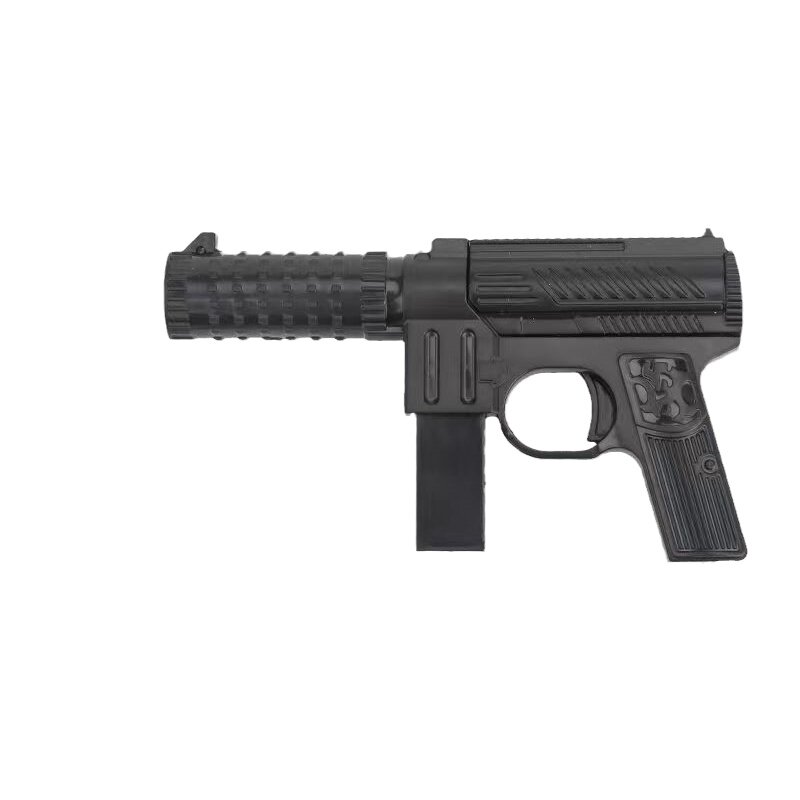儿童玩具枪软弹枪1：6.25迷你黑色微型冲锋枪模型萝卜枪吃鸡CF