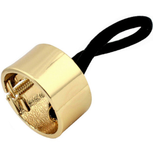 韩版简约金属发圈发扣马尾扣女发绳发夹发饰个性头绳扎高马尾皮筋