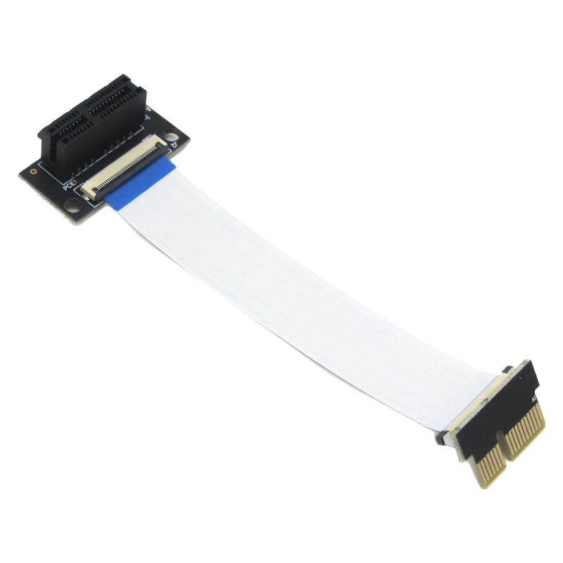pci-e x1 延长线3.0主板 1X小插槽90度 网吧PXE无盘网卡声卡网咖