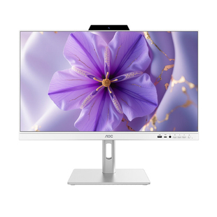 AOC美人鱼838 23.8英寸触摸屏一体机电脑办公前台收银台式整机