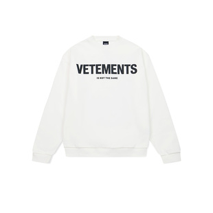 VETEMENTS卫衣新款潮流男女情侣款宽松圆领长袖套头卫衣64520013
