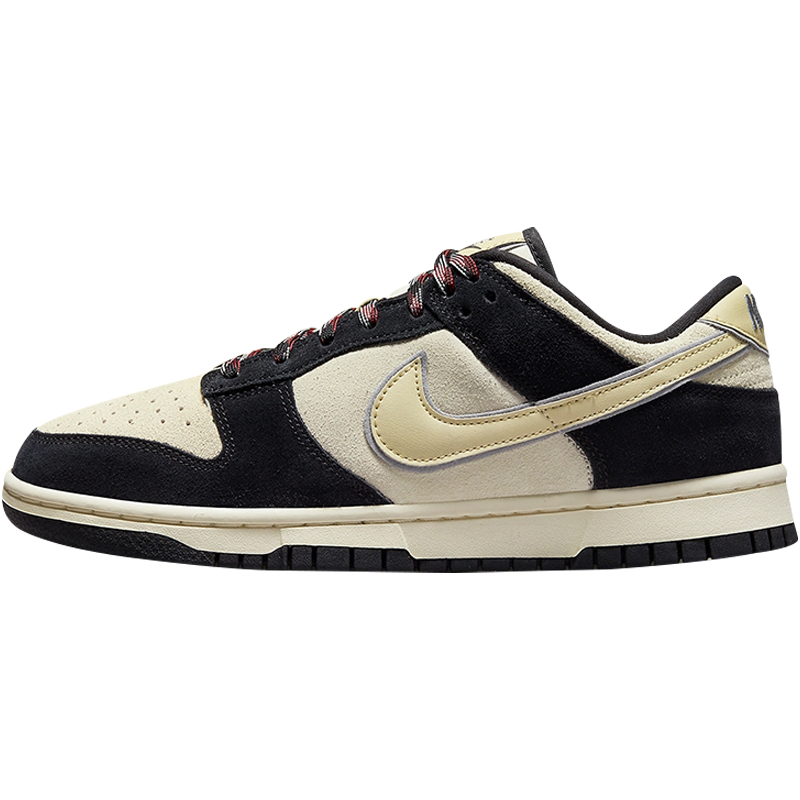 小鸿体育Nike Dunk Low米白黑低帮复古休闲运动板鞋DV3054-001