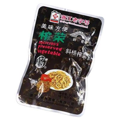 正宗斜桥榨菜丝90g即食独立装