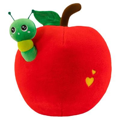 红苹果抱枕小玩偶毛绒玩具娃娃