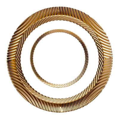 金边进口手绘欧式咖啡杯牛排盘