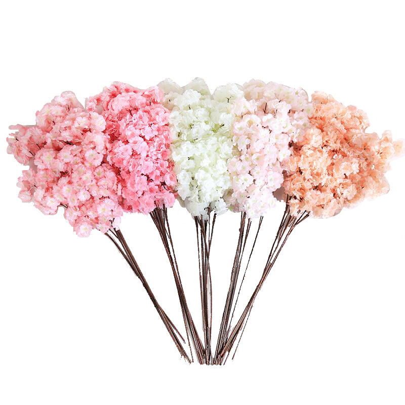 仿真樱花枝婚庆梨花桃花树假花