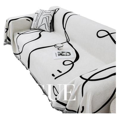 ins风沙发盖布简约高级感