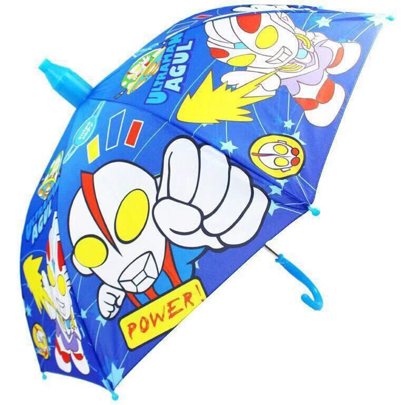 奥特曼儿童雨伞男童女孩卡通汪汪队遮阳伞幼儿园学生直柄雨伞公主