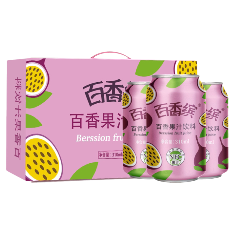 广西百香果汁原果鲜榨0脂