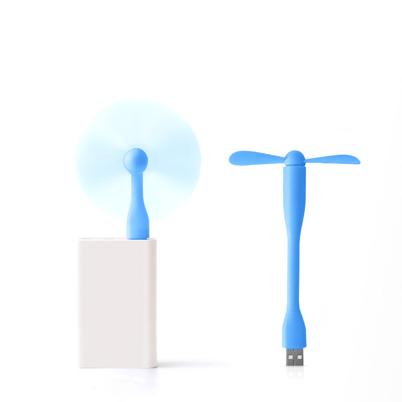 便携式迷你USB随身小风扇折叠小型超静音学生少女心充电宝笔记本