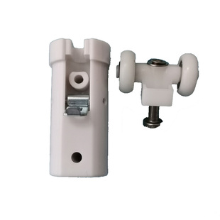 折叠门配件滑轮吊轮卫生间门老款推拉门移门五金配件铝合金门轨道