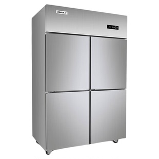 星星商用冰柜六门立式冰箱冷藏冷冻保鲜厨房展示柜玻璃门后厨冷柜