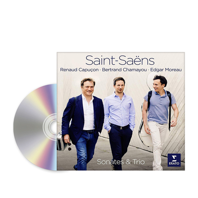 圣桑 钢琴三重奏 进口CD Sanit Saens Sonates Trio 95167103