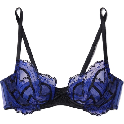 【折扣】FLEUR DU MAL 春夏女缎布边饰刺绣绢网带钢圈文胸