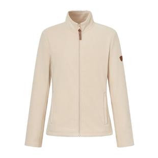 【双面摇粒绒】GOLDEN BEAR/金熊 秋冬新款女士立领摇粒绒外套