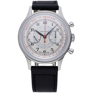 海鸥表819.13.3011手动上链复古机械计时码表阿基米德螺线脉搏计