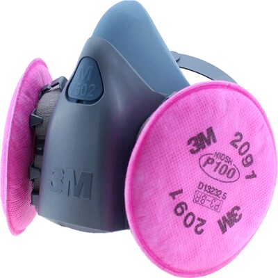 配2091防尘面具工业焊接烟