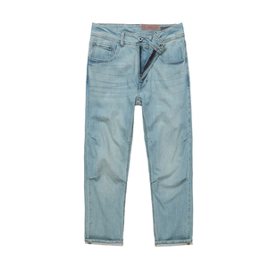 ABLE JEANS【直筒滑板裤】夏季新款男士水洗弹力款式直筒牛仔裤