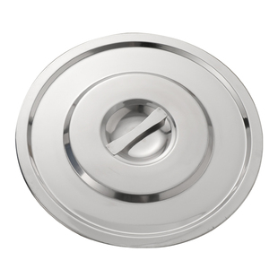 圆形不锈钢盖子味盅盖锅盖调料盖加深盆盖子油盆盖带盖盆通用盖