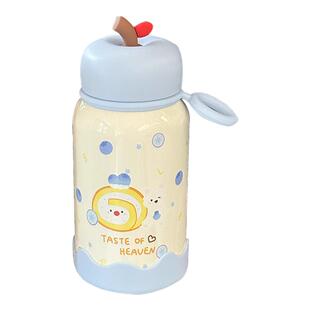 恒度新款卡通迷你保温杯女生高颜值316不锈钢便携学生口袋水杯子