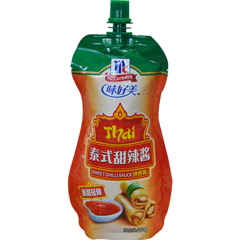 味好美泰式甜辣酱240g*3袋挤挤装