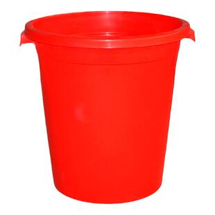 塑料水桶大容量食品储水桶酿酒发酵装米圆形大胶桶特大带盖白桶子