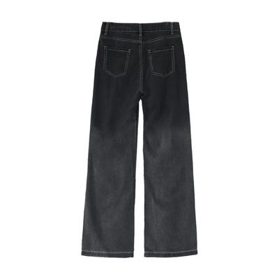 瑞尔美式复古牛仔裤女