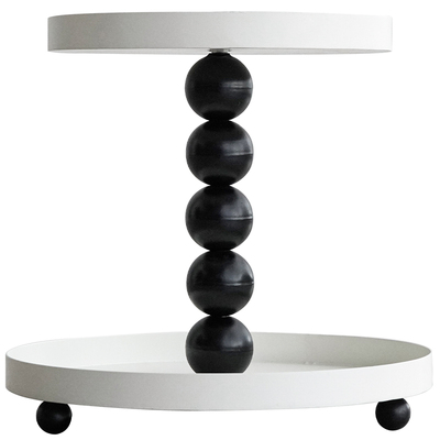 北欧简约桌面置物架双层托盘