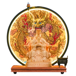 玉皇大帝神像家用供奉玉帝像体昊天上帝中式东岳紫薇大帝佛像摆件