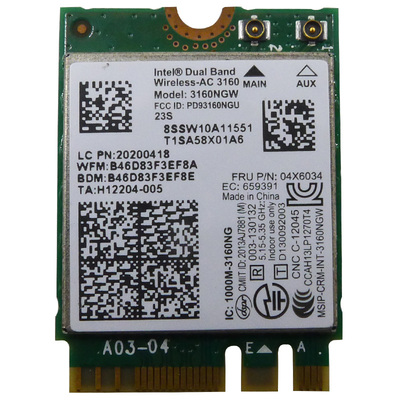 联想笔记本无线网卡intel蓝牙