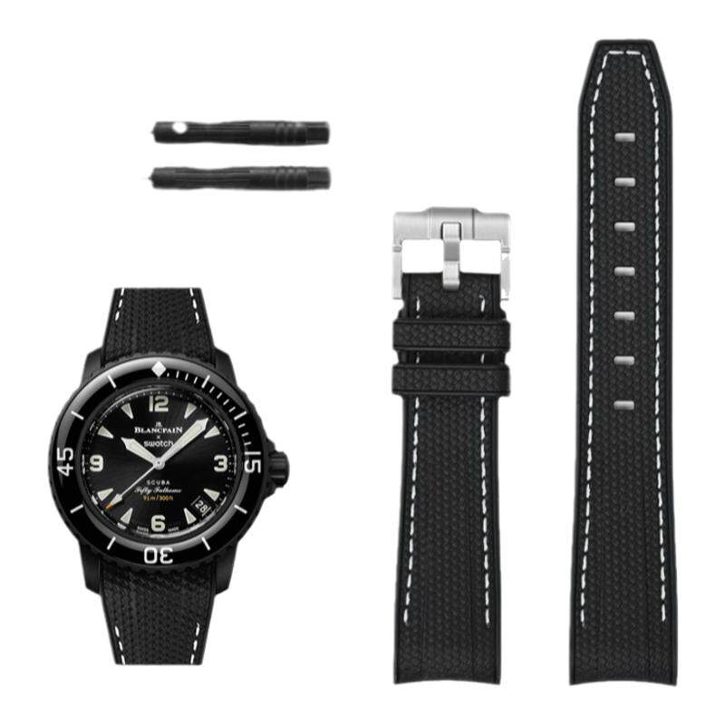 新品Swatch宝珀联名表带液态硅胶