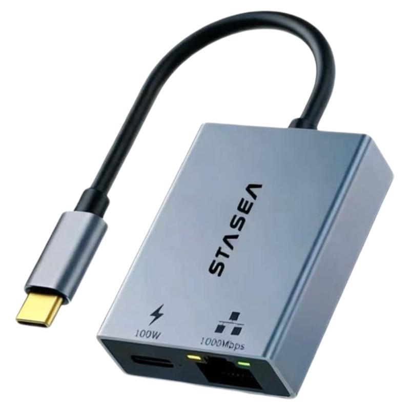 Type-C转RJ45千兆网口快充口