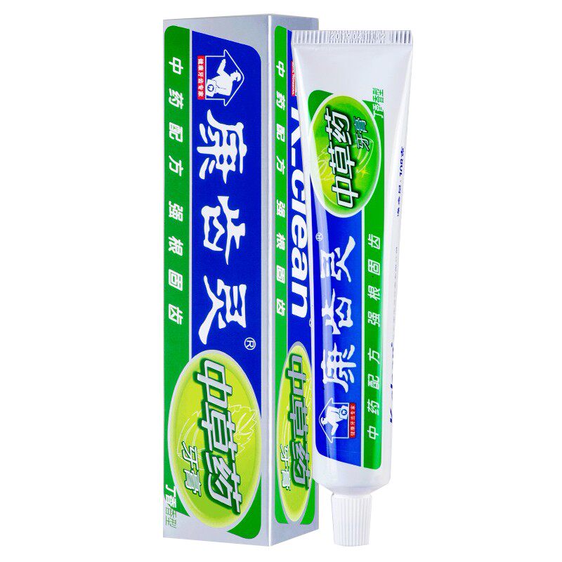 中草药牙膏护龈健齿清新口气