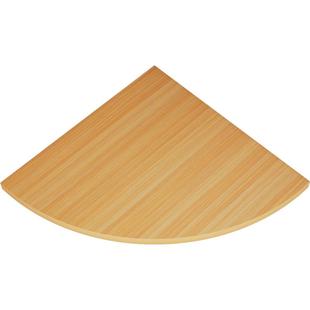 墙角置物架转角厨房墙上免打孔客厅拐角卧室三角扇形隔板墙面木板