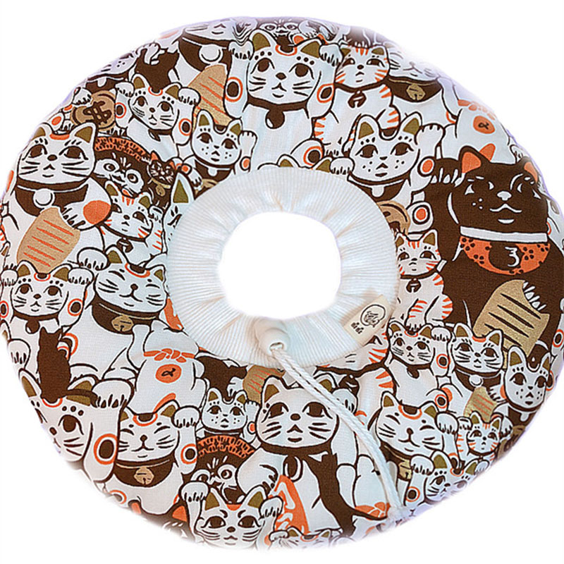 伊丽莎白圈 猫狗项圈猫脖圈伊利沙白圈软布 防舔耻辱圈