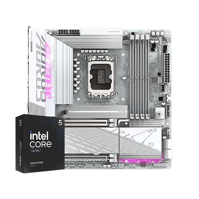 英特尔Ultra U5 230F 225 245KF盒装 搭 技嘉B860M 主板CPU套装