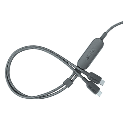 Anker安克一分二充电线140W快充