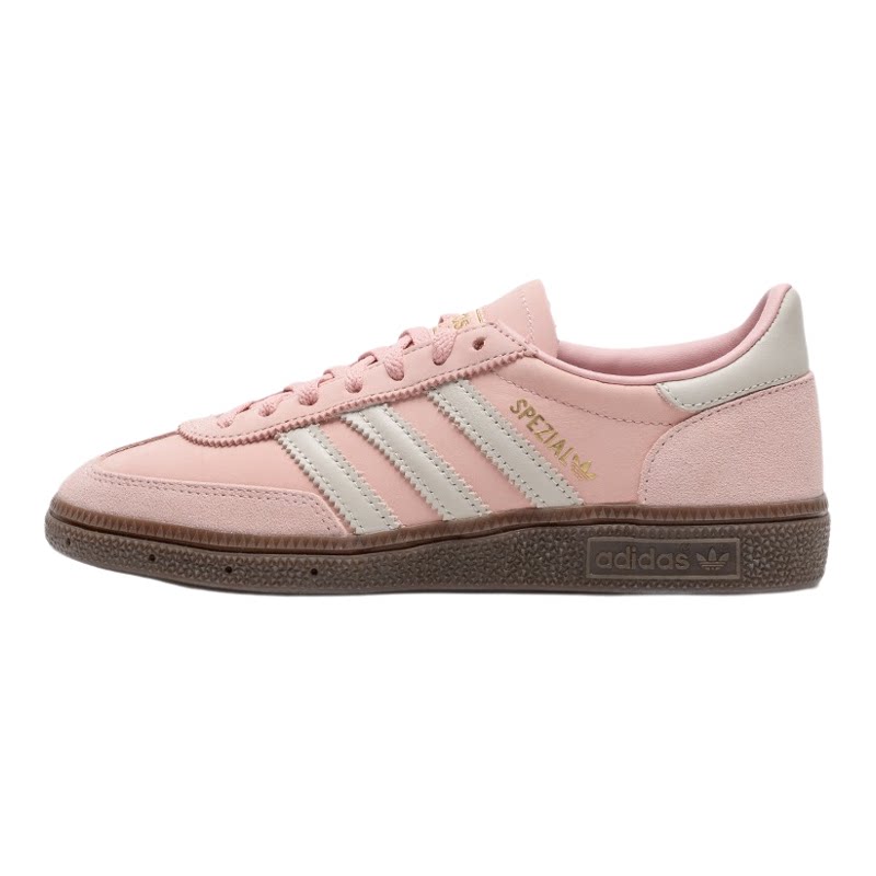 正品Adidas阿迪达斯三叶草鞋子女款爆款2025新款拼色复古板鞋潮鞋