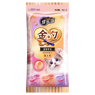 佳乐滋金勺慕斯互动零食猫条