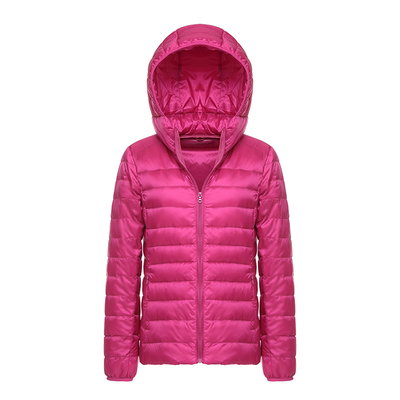 轻薄羽绒服女短款冬装外套大码