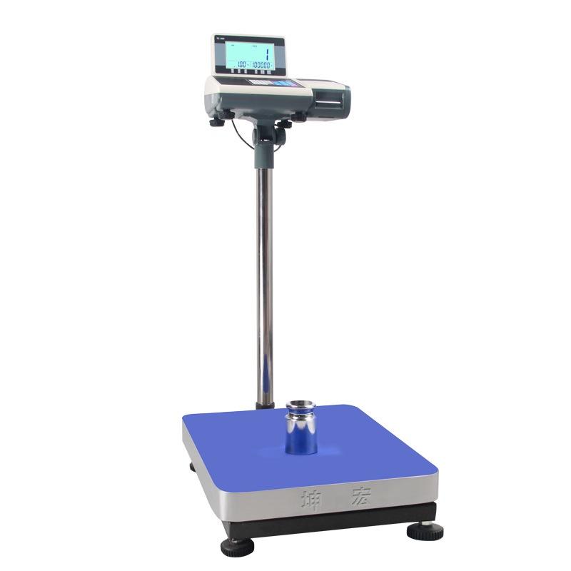 坤宏计数计重打印台秤称条码秤秤打印不干胶标签TC-304