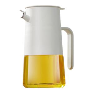 玻璃油壶不挂油厨房家用酱油醋调料瓶新款装油专用容器大容量油罐