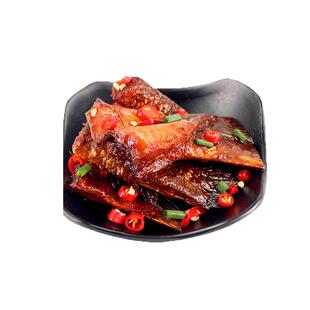 印味香辣鱼尾鱼排500g湖南特产零食小鱼麻辣鱼下巴鱼块风味小吃