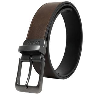 Levis李维斯男士皮带男款结婚潮年轻人休闲针扣牛仔裤复古腰带男