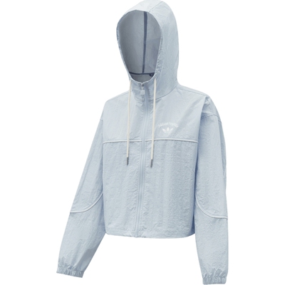 adidas阿迪达斯三叶草女子户外运动休闲连帽夹克外套KT3056