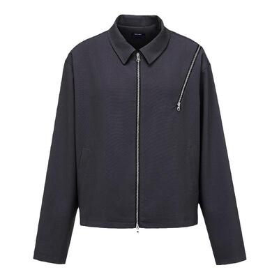 宽短休闲西装外套夹克