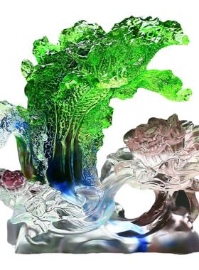 乔迁客厅开业礼品水晶琉璃招财